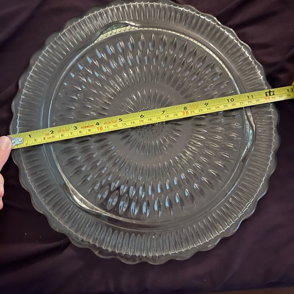 Antique Cake Serving Plate - Picture 8 of 8